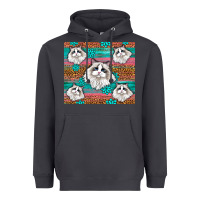 Smoke Western Ragdoll Cat Heavyweight Hoodie - LillyAllenDesigns