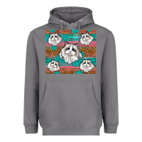 Storm Western Ragdoll Cat Heavyweight Hoodie - LillyAllenDesigns