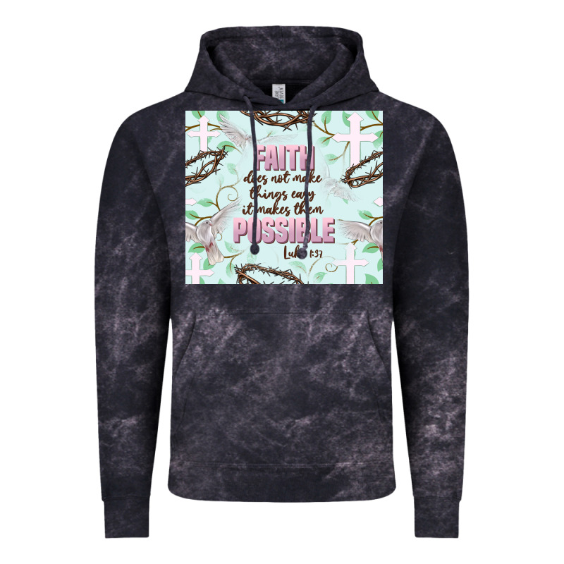 Faith Does Not Make Things Easy Vintage Hoodie by JahusDesignShop | Teevron