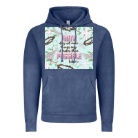 Vintage Denim faith does not make things easy Vintage Hoodie - JahusDesignShop