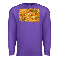 Purple Mango Background Premium Sweatshirt - Jasminsmagicworld