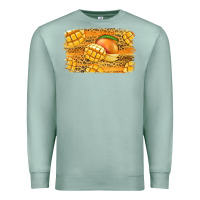 Seafoam Mango Background Premium Sweatshirt - Jasminsmagicworld