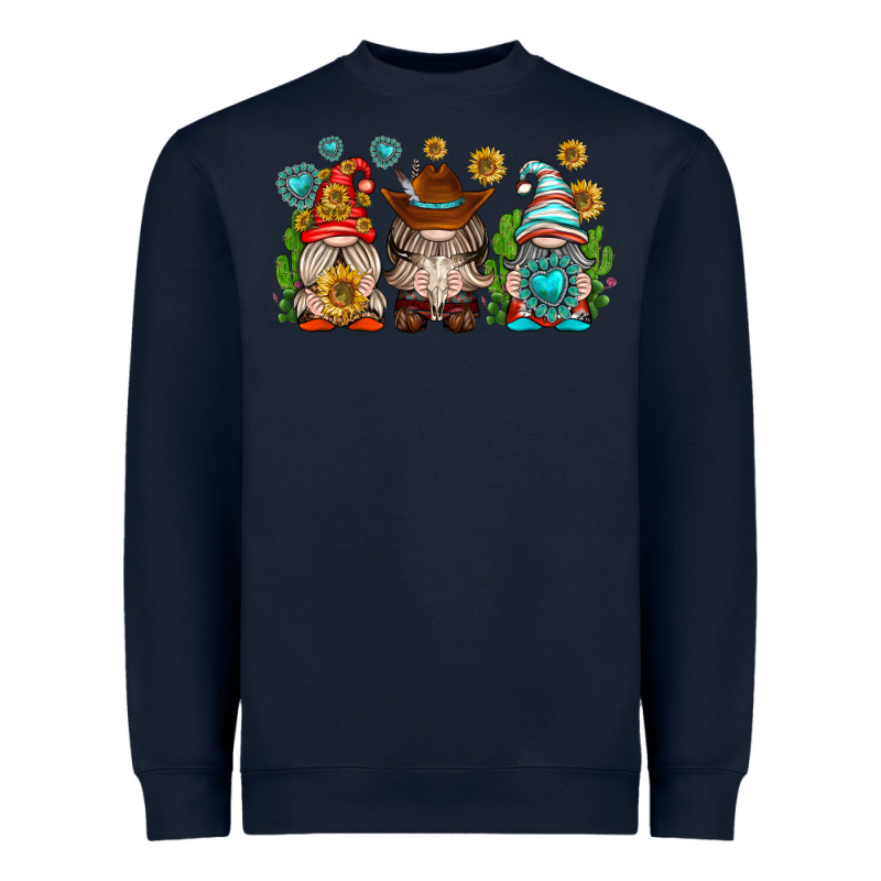 Western Gnomies Heavyweight Sweatshirt by texasbilliewilder | Teevron