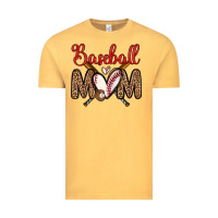Vintage Mustard baseball mom Vintage Tee - Zillion Design Studio
