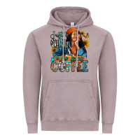 Vintage Zinc Just a girl who loves coffee Vintage Hoodie - RanaPortraitStore