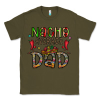 Army Green nacho average dad Classic Tee - CowhideDigitalArt