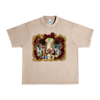 French Oak heifer cow christmas western background Urban Heavy Tee - RanaPortraitStore