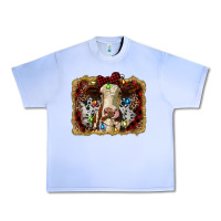 Grape Ice heifer cow christmas western background Urban Heavy Tee - RanaPortraitStore