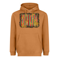 Meerkat christmas reindeers leopard background Heavyweight Hoodie - BarkalooDesign