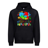 Black different is beautiful Urban Hoodie - Artiststas