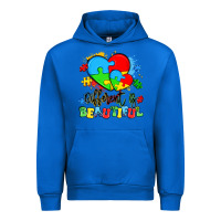 Cobalt different is beautiful Urban Hoodie - Artiststas