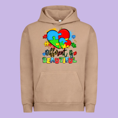 Different Is Beautiful Urban Hoodie Designed By Artiststas