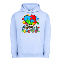 Pigment Grape Ice different is beautiful Urban Hoodie - Artiststas