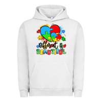 Pigment Lunar Rock different is beautiful Urban Hoodie - Artiststas