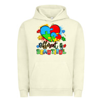Pigment Pistachio different is beautiful Urban Hoodie - Artiststas