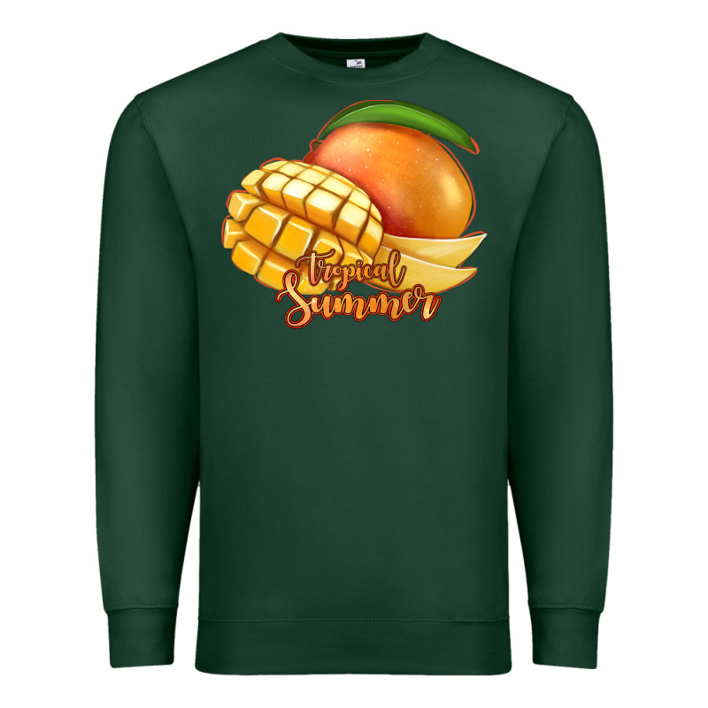 Mango Tropical Summer Premium Sweatshirt by Jasminsmagicworld | Teevron