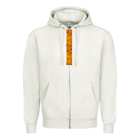 Oatmeal Heather Halloween Key Fob Zipper Hoodie - BundleAndBundleShop