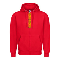 Red Halloween Key Fob Zipper Hoodie - BundleAndBundleShop