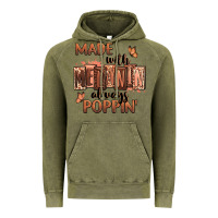 Vintage Olive Made with melanin always poppin' Vintage Hoodie - RanaPortraitStore