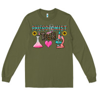 Army Green phlebotomist tech Long Sleeve Tee - CowhideDigitalArt