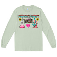 Matcha phlebotomist tech Long Sleeve Tee - CowhideDigitalArt
