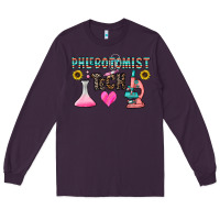 Plum phlebotomist tech Long Sleeve Tee - CowhideDigitalArt