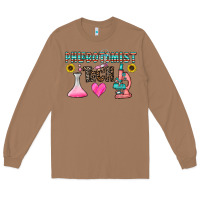 Toasted Coconut phlebotomist tech Long Sleeve Tee - CowhideDigitalArt