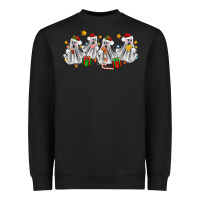 Black pantasmas ghost christmas Heavyweight Sweatshirt - Zillion Design Studio