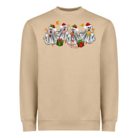 Mushroom pantasmas ghost christmas Heavyweight Sweatshirt - Zillion Design Studio