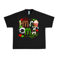 Black mama soccer with popcorn Urban Heavy Tee - texasbilliewilder