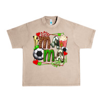 French Oak mama soccer with popcorn Urban Heavy Tee - texasbilliewilder