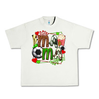 Pistachio mama soccer with popcorn Urban Heavy Tee - texasbilliewilder