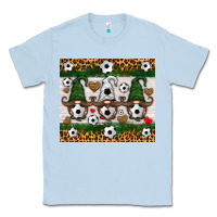 Dusty Blue soccer gnome Classic Tee - HRA Design Shop
