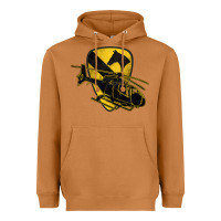 Meerkat 1st cavalry division chopper helicopter air cav Heavyweight Hoodie - Jasminsmagicworld