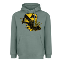 Sage 1st cavalry division chopper helicopter air cav Heavyweight Hoodie - Jasminsmagicworld