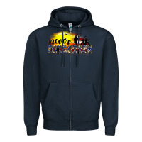 Navy never forgotten Zipper Hoodie - JahusDesignShop
