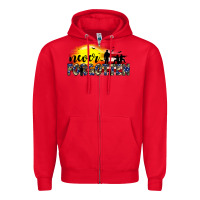 Red never forgotten Zipper Hoodie - JahusDesignShop