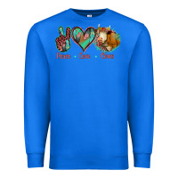 True Royal Peace Love Cows Premium Sweatshirt - Jasminsmagicworld