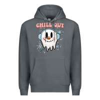 Rock chill out christmas snowman Premium Hoodie - MaliasSmallBusiness