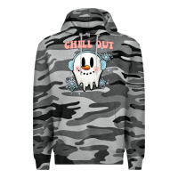Chill Out Christmas Snowman Premium Hoodie | Teevron