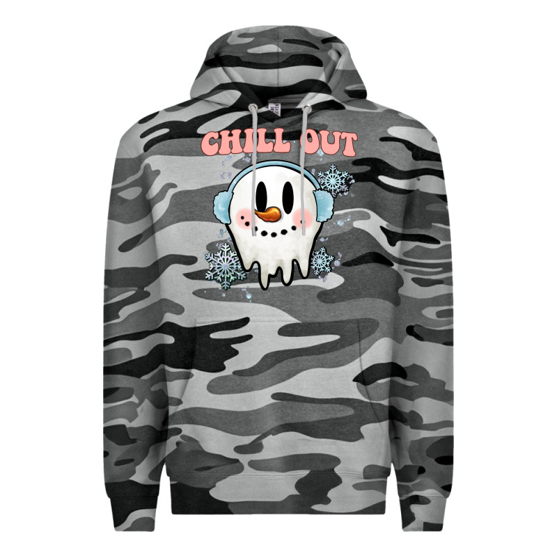 Chill Out Christmas Snowman Premium Hoodie by MaliasSmallBusiness | Teevron