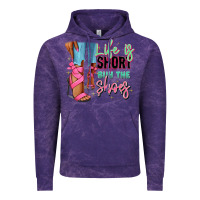 Cloud Purple Afro heels Vintage Hoodie - RanaPortraitStore