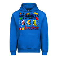 Cobalt somebody's favorite daycare teacher Urban Hoodie - Artiststas