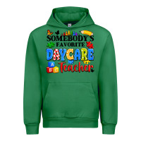 Emerald somebody's favorite daycare teacher Urban Hoodie - Artiststas