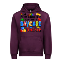 Mauve Wine somebody's favorite daycare teacher Urban Hoodie - Artiststas