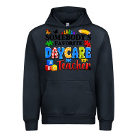 Navy somebody's favorite daycare teacher Urban Hoodie - Artiststas
