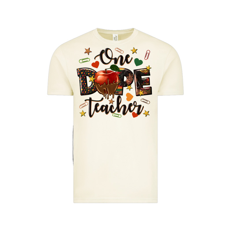 One Dope Teacher Vintage Tee by texasbilliewilder | Teevron