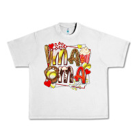 Lunar Rock mama softball baseball with popcorn Urban Heavy Tee - texasbilliewilder