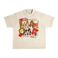 Sandshell mama softball baseball with popcorn Urban Heavy Tee - texasbilliewilder