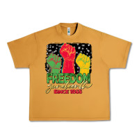 Peanut Butter freedom juneteenth since 1865 Urban Heavy Tee - BarkalooDesign
